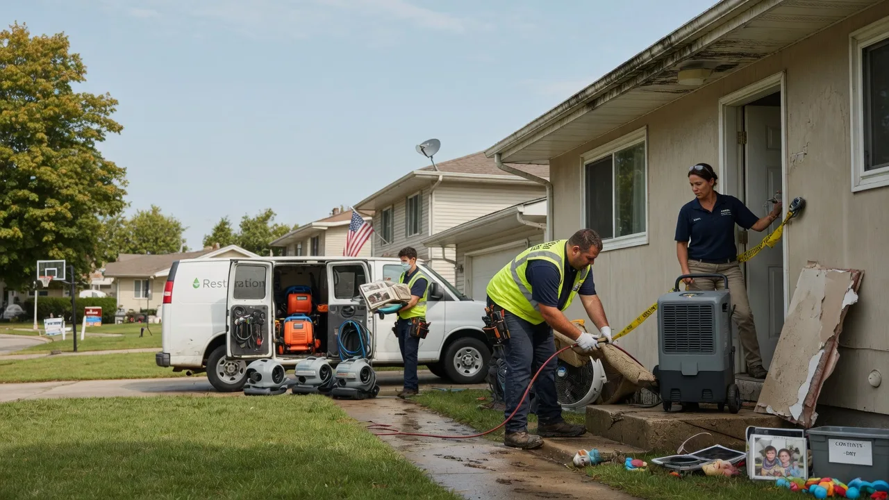 Water Damage Restoration in Estherwood, LA near me